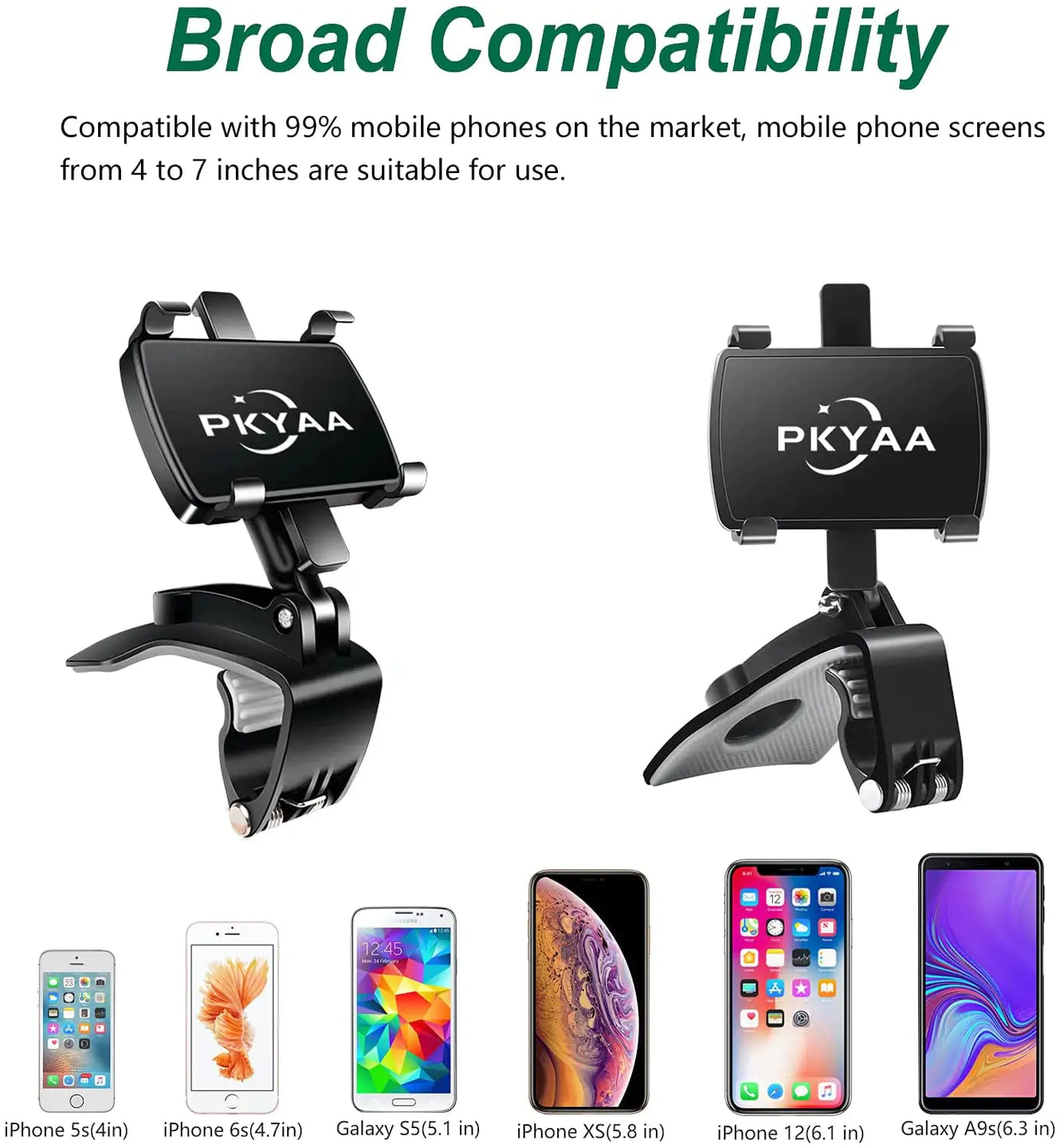 Universal Car Phone Holder Mount